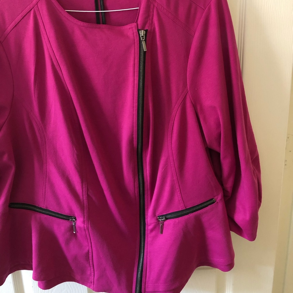 Pretty in Pink Torrid Jacket Size 3